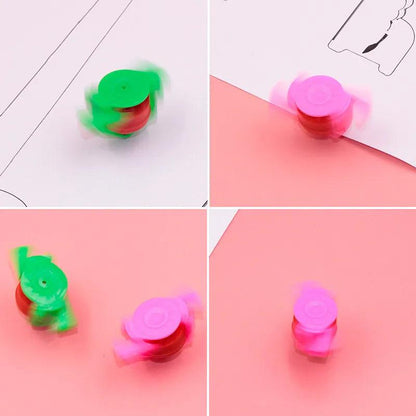 Colorful Whistle Spinning Top Gyroscope Toy by HitMyNeed
