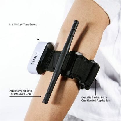 Combat Application Tourniquet for Emergency Bleeding Control by HitMyNeed