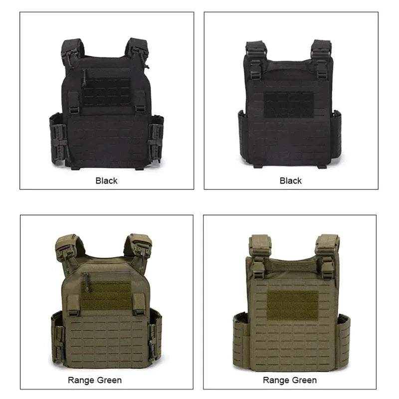 Combat Vest 6094 Quick Detach Laser Cut Tactical Vest by HitMyNeed