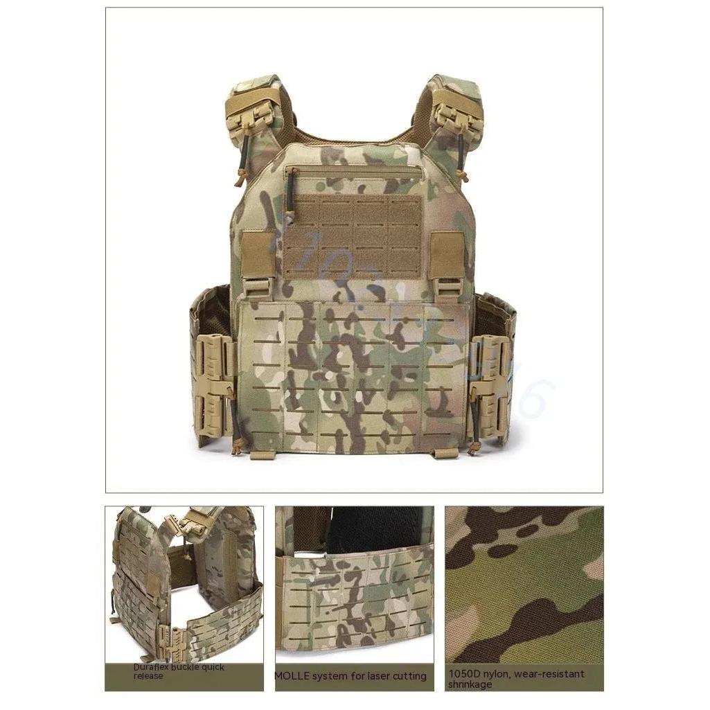 Combat Vest 6094 Quick Detach Laser Cut Tactical Vest by HitMyNeed