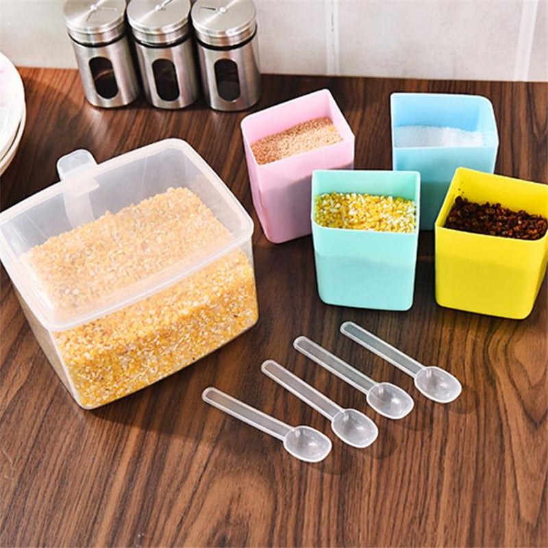 Combination Spice Container Set with Spoons by HitMyNeed