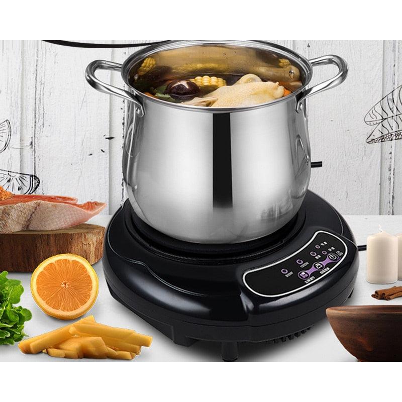 Compact 1000W Induction Cooktop Mini Furnace by HitMyNeed