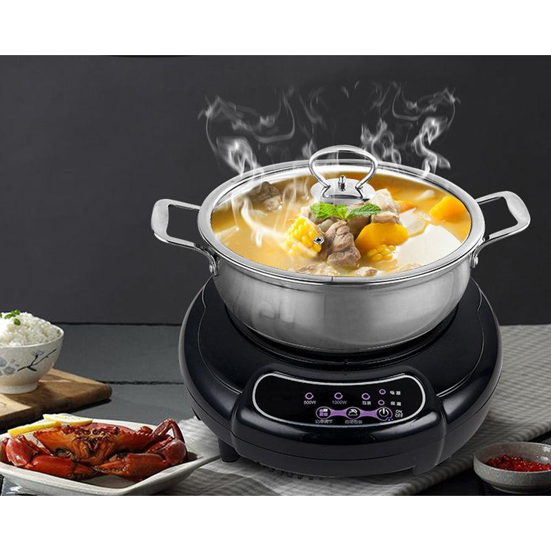 Compact 1000W Induction Cooktop Mini Furnace by HitMyNeed