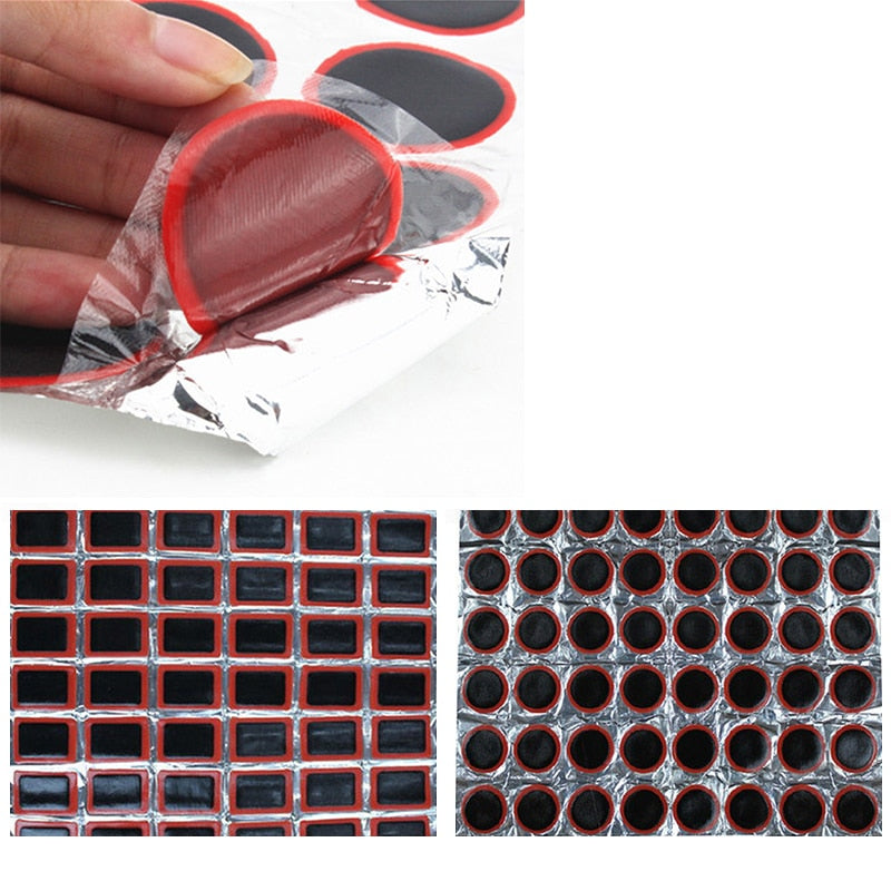 Compact Bike Tire Repair Kit with Patches & Tools by HitMyNeed