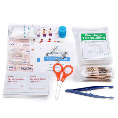 Compact Car First Aid Emergency Kit Bag by HitMyNeed