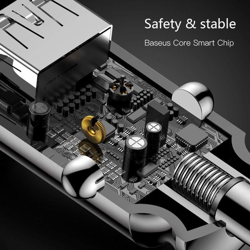 Compact Dual USB Car Charger 3.1A Fast Charge by HitMyNeed