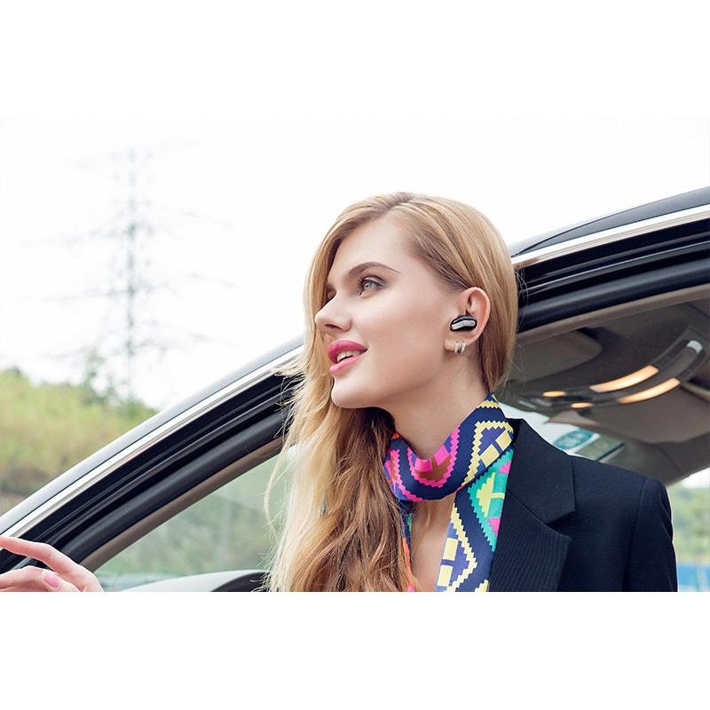 Compact Invisible Bluetooth Earpiece with Mic by HitMyNeed
