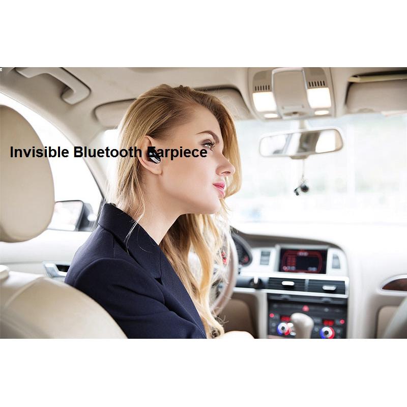 Compact Invisible Bluetooth Earpiece with Mic by HitMyNeed