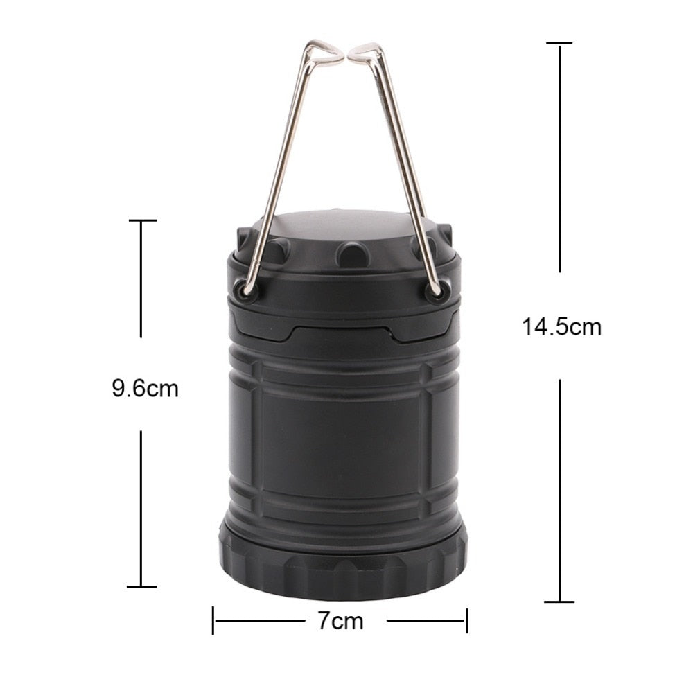 Compact LED Camping Lantern with Handle by HitMyNeed