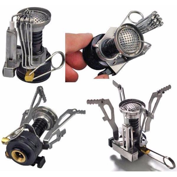 Compact Lightweight Canister Camp Stove by HitMyNeed