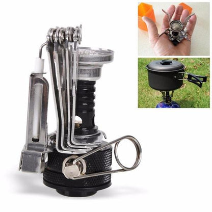 Compact Lightweight Canister Camp Stove by HitMyNeed