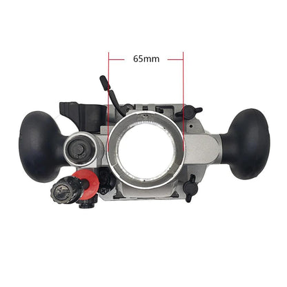 Compact Plunge Router Base for 65mm Trimmers by HitMyNeed