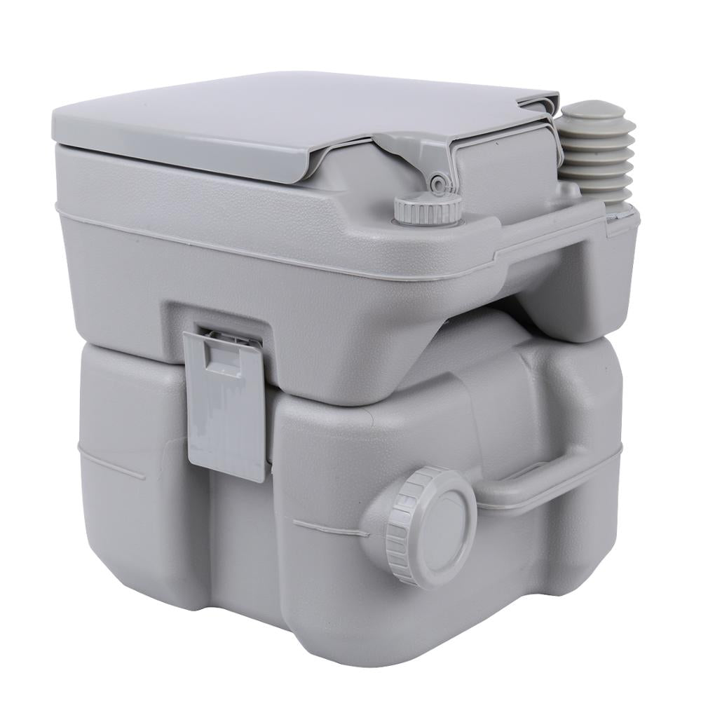 Compact Portable Camping Toilet with 22L Tank by HitMyNeed