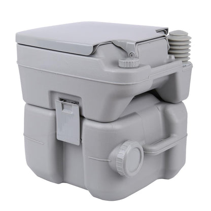 Compact Portable Camping Toilet with 22L Tank by HitMyNeed