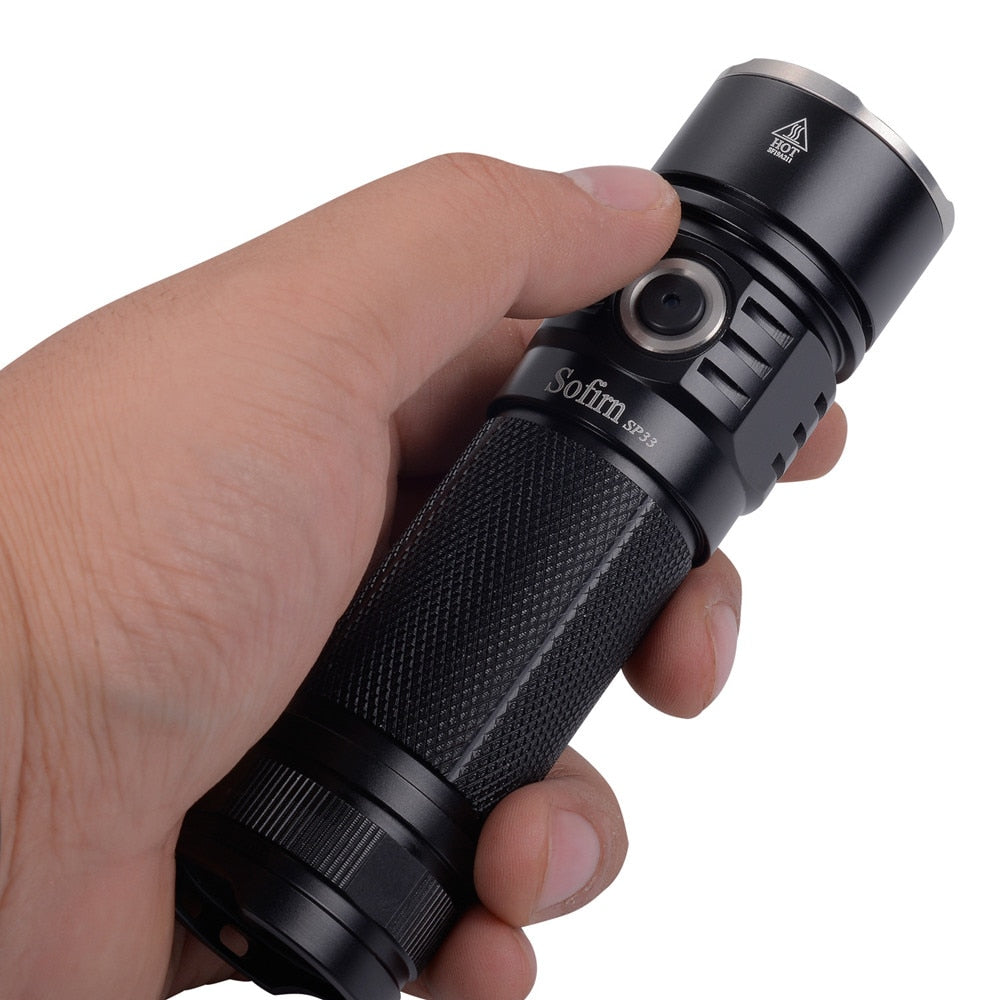 Compact Waterproof LED Flashlight with USB Charging by HitMyNeed