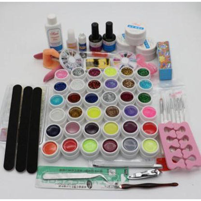 Complete Acrylic & UV Gel Nail Art Kit by HitMyNeed
