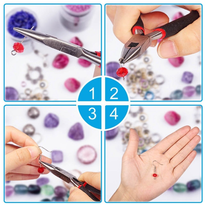 Complete Jewelry Making Tool Kit with Findings by HitMyNeed