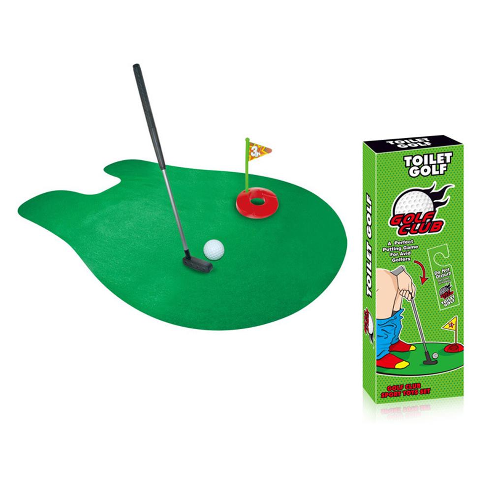 Complete Toilet Mini Golf Toy Set by HitMyNeed