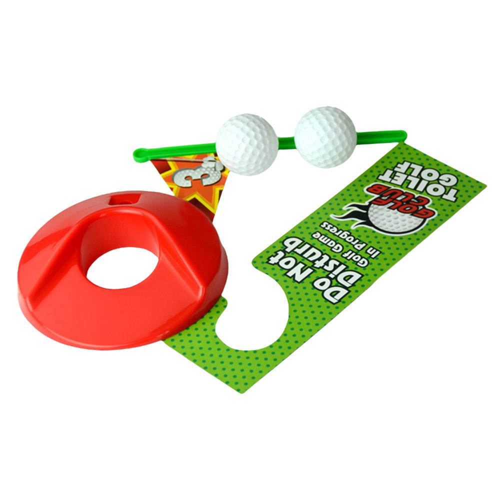 Complete Toilet Mini Golf Toy Set by HitMyNeed