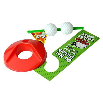 Complete Toilet Mini Golf Toy Set by HitMyNeed