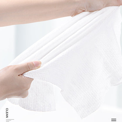 Compressed Disposable Bath Towels (50 Pack) by HitMyNeed