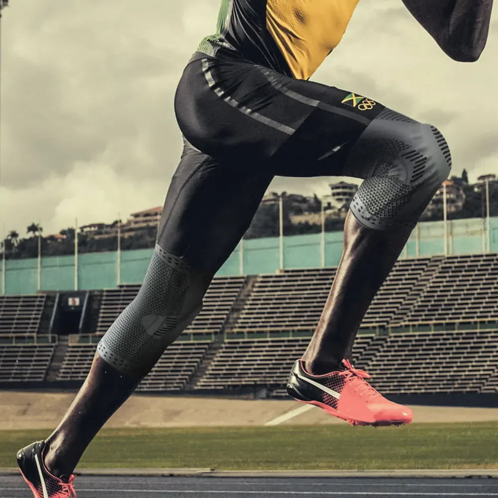 Compression Knee Brace for Pain Relief & Support by HitMyNeed