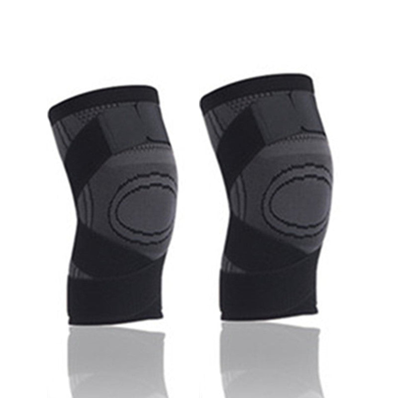 Compression Knee Brace Support for Sports & Arthritis 1pair-black xxxl by HitMyNeed