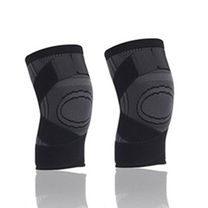 Compression Knee Brace Support for Sports & Arthritis 1pair-black xxxl by HitMyNeed