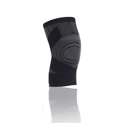 Compression Knee Brace Support for Sports & Arthritis 1pc-black xl by HitMyNeed