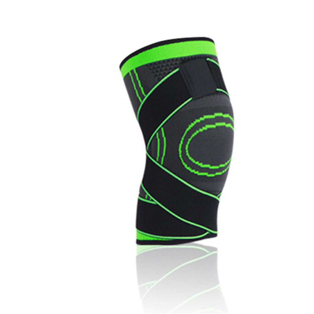 Compression Knee Brace Support for Sports & Arthritis 1pc-green xxxl by HitMyNeed