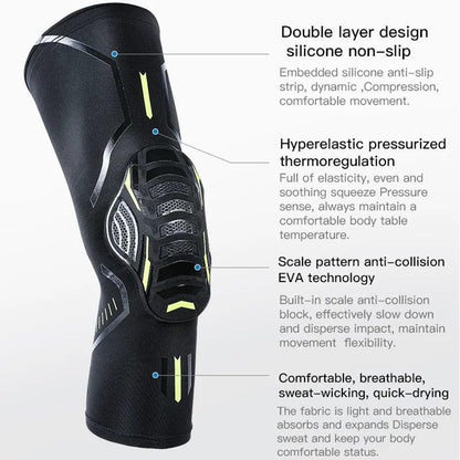 Compression Sports Knee Support for Running & Arthritis by HitMyNeed