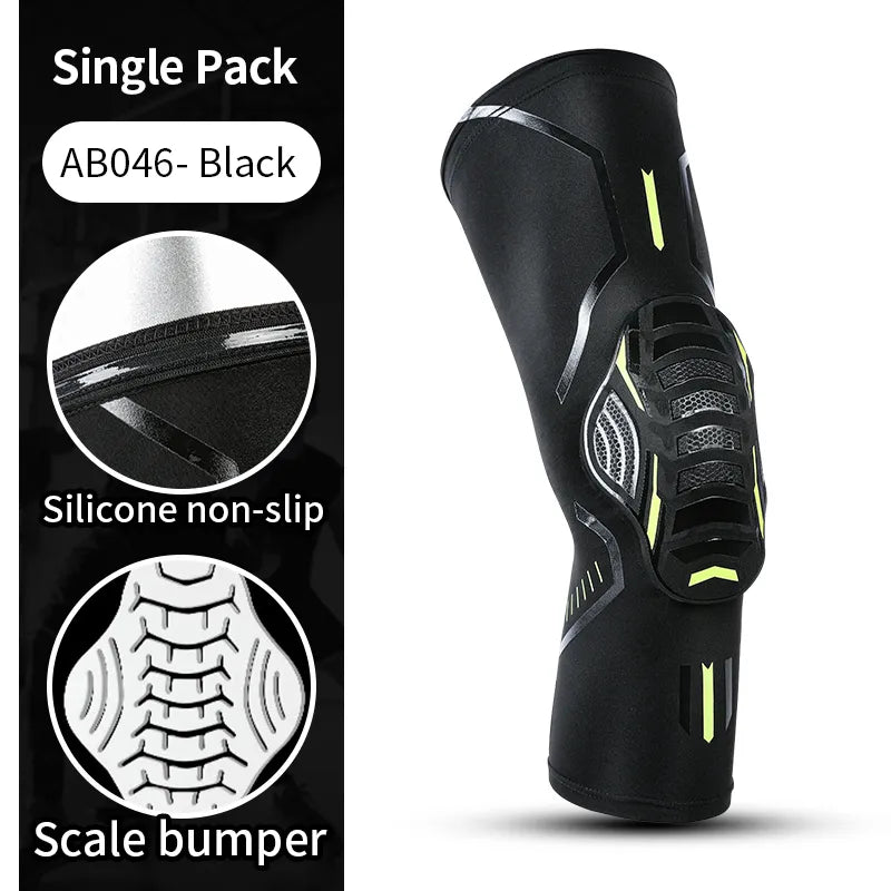 Compression Sports Knee Support for Running & Arthritis ab046-bk xl by HitMyNeed