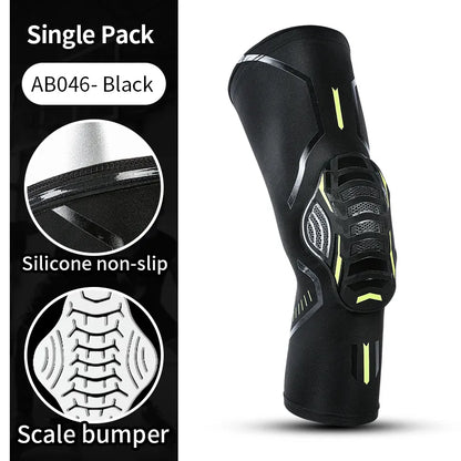 Compression Sports Knee Support for Running & Arthritis ab046-bk xl by HitMyNeed