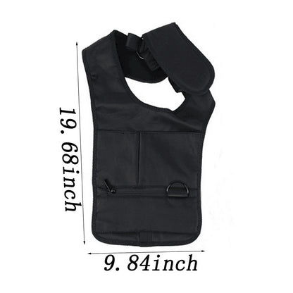 Concealed Shoulder Holster for Phone and Wallet by HitMyNeed