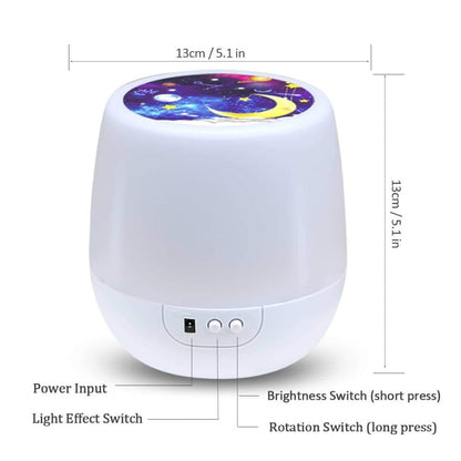 Constellation LED Galaxy Projector Night Light by HitMyNeed