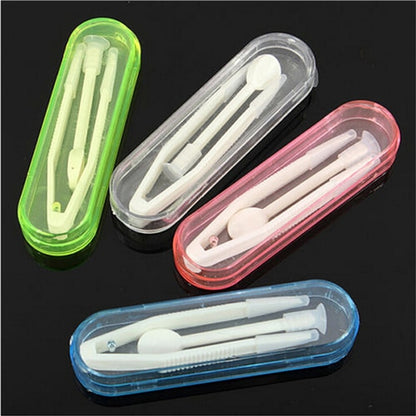 Contact Lens Tweezers and Suction Removal Set by HitMyNeed