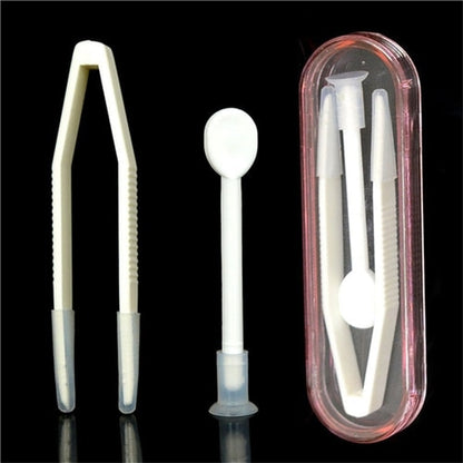 Contact Lens Tweezers and Suction Removal Set by HitMyNeed