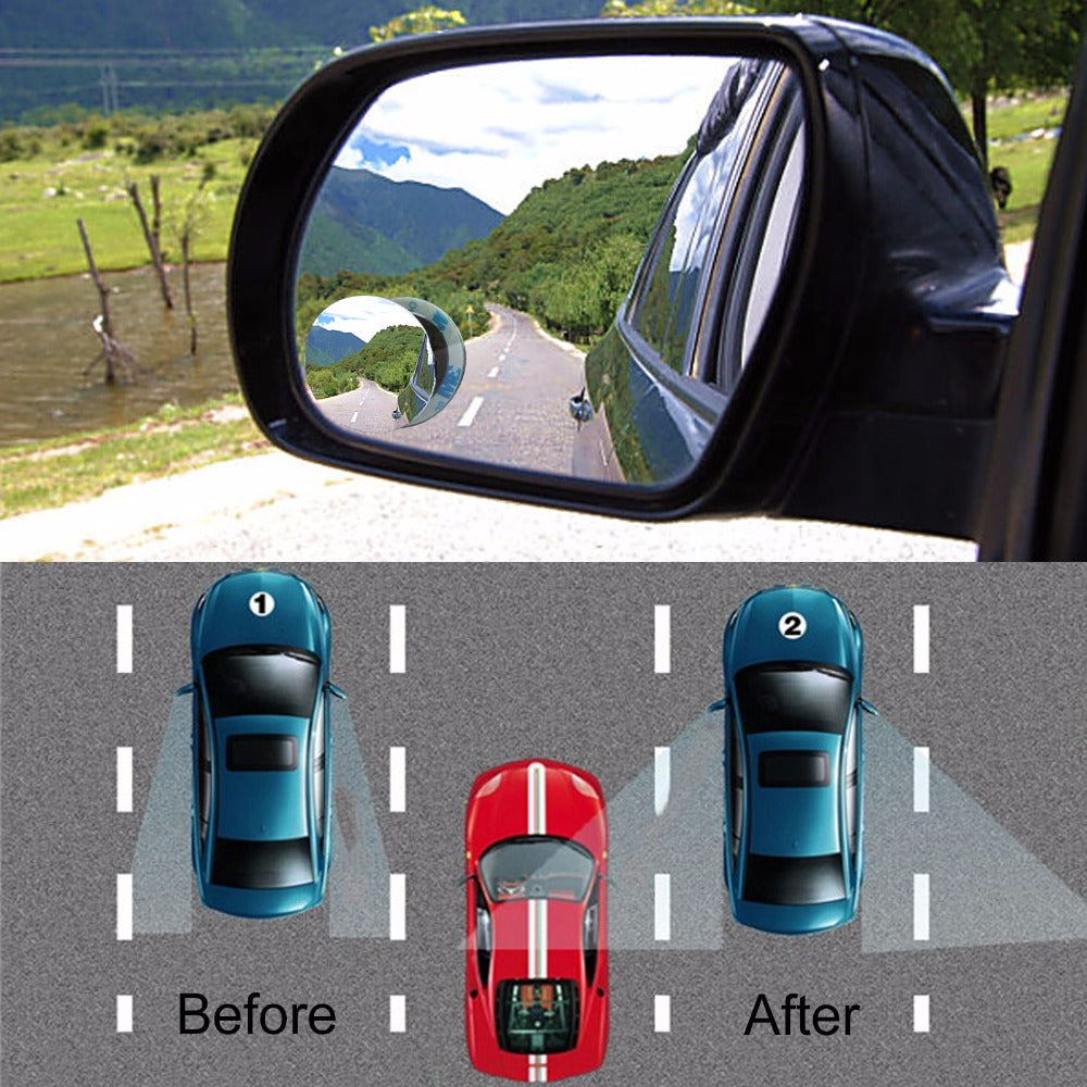 Convex Blind Spot Mirror for Side Mirrors by HitMyNeed