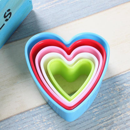 Cookie Biscuit Cutters Set - 6 Reusable Shapes by HitMyNeed