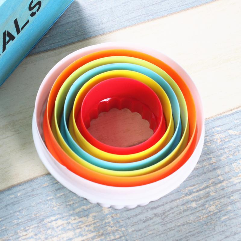 Cookie Biscuit Cutters Set - 6 Reusable Shapes by HitMyNeed