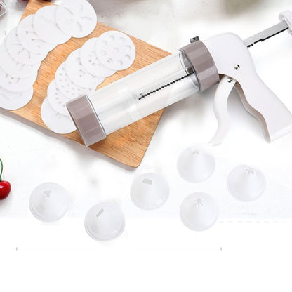 Cookie Gun Set with Discs and Nozzles by HitMyNeed