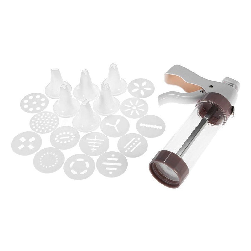 Cookie Gun Set with Discs and Nozzles by HitMyNeed