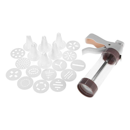 Cookie Gun Set with Discs and Nozzles by HitMyNeed