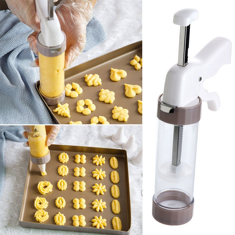 Cookie Gun Set with Discs and Nozzles by HitMyNeed
