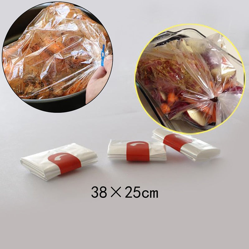 Cooking Safe Oven Roasting Bags 38x25cm (10 Pack) by HitMyNeed