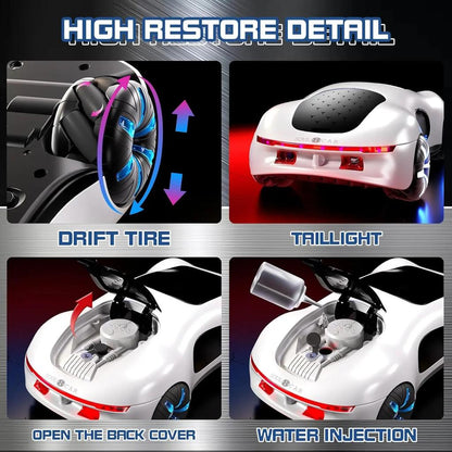 Cool Sports RC Car with Dual Spray, Sound & Lights by HitMyNeed