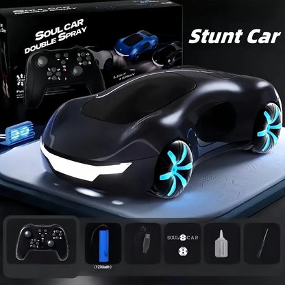 Cool Sports RC Car with Dual Spray, Sound & Lights black by HitMyNeed
