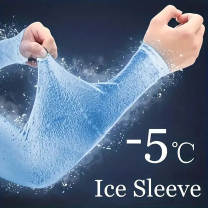 Cooling Arm Sleeves UV Protection for Outdoor Sports by HitMyNeed