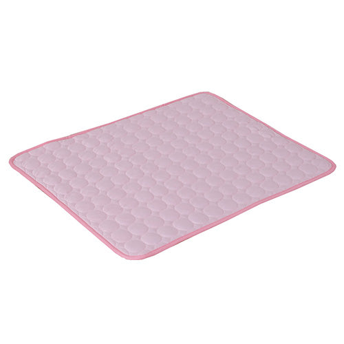 Cooling Pet Mat Summer Sleeping Bed for Dogs & Cats pink s-40x50-cm by HitMyNeed