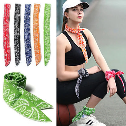 Cooling Scarf Summer Neck Wrap for Hot Weather by HitMyNeed